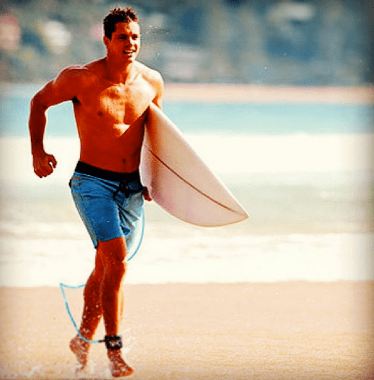 Now that's what we call a smokin' hot Aussie Day.. Source: Johnny Ruffo Instagram