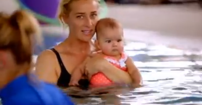 Season 5 will see Nina continuing life after Patrick's death, including taking her daughter to swimming lessons  Image Source: Channel 10 