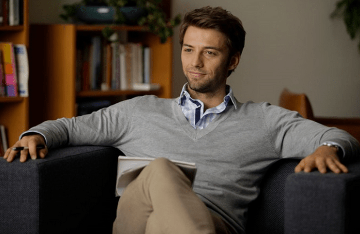 We'd love Lawrence to listen to us tell him just how hot he is  Image Source: Channel 10 