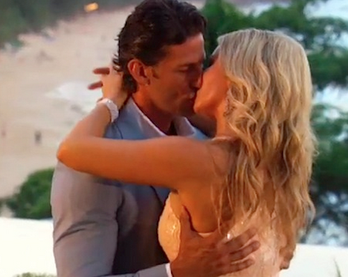 The Bachelor Australia's Tim Robards & Anna Heinrich  Image Source: Channel Ten 