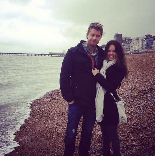 Luke is married to fellow former Home and Away star Rebecca Breeds. Image Source: Rebecca Breeds Instagram 