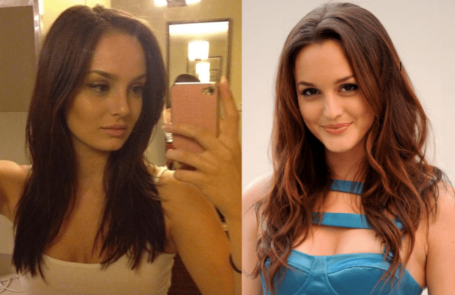 Chloe Morello has the stunning cheekbones of the Gossip Girl star Leighton Meester