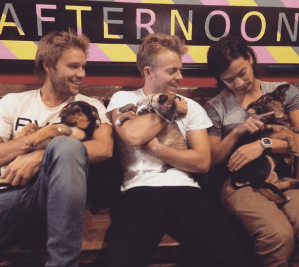 Lincoln Lewis, David Jones Roberts & Jordan Rodrigues 