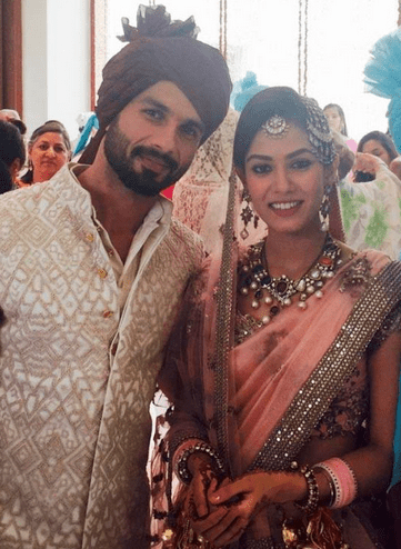 Malini loves the pastel bridal attire Mira Rajput chose for her wedding to Shahid Kapoor  Image Source: Facebook 