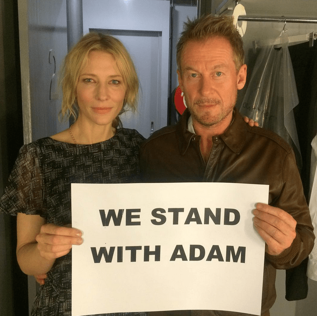 Cate Blanchett and Richard Roxburgh