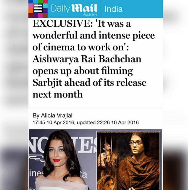 Aishwarya Rai Bachchan in Sydney 