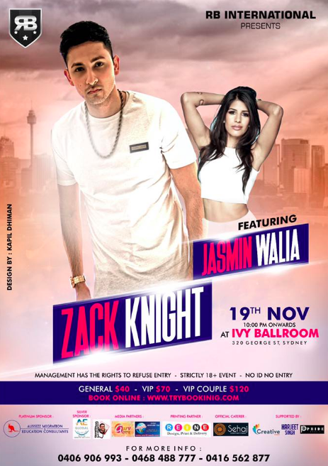 Meet Jasmin and Zack in Sydney! 