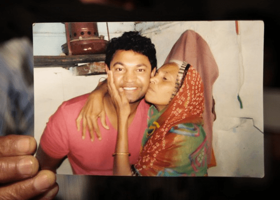 Saroo reconnected with his birth mother all those years later. Source: Saroo Brierley
